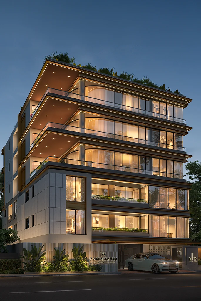 7 Anderson — architectural render